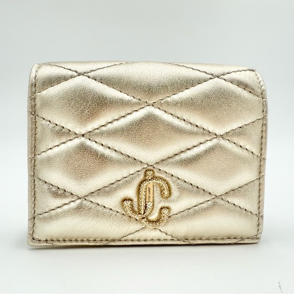 Jimmy Choo Farone Quilted Wallet - Picture 2 of 10